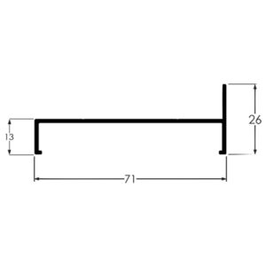 MARCO LATERAL CORER / 2 - BRANCO