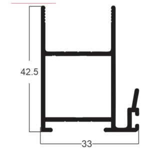 MONTANTE MAO DE AMIGO - PRETO