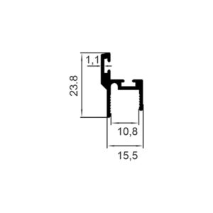 CADEIRINHA 10MM - PRETO