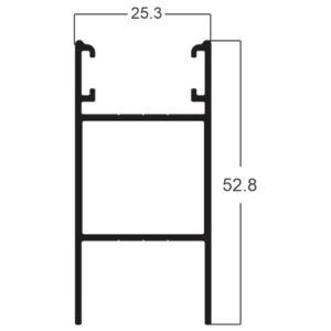 MONTANTE/FOLHA VENEZIANA - PRETO