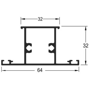 COLUNA/TRAVESSA MAXIM-AR - PRETO